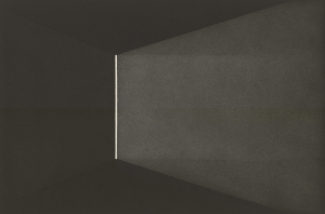 James Turrell Ohne Titel, Blatt 3 der Folge «Deep Sky», 1984 Aquatinta, Graphische Sammlung ETH Zürich / © James Turrell